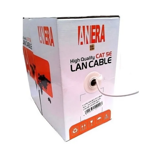 Cable De Red UTP ANERA 24AWG CAT5e x Metro